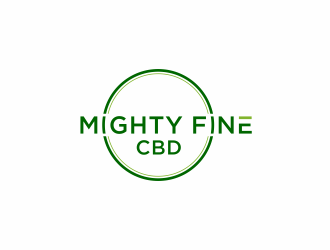 Mighty Fine CBD logo design by ammad