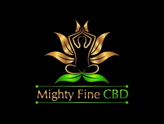 Mighty Fine CBD logo design by uttam