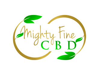 Mighty Fine CBD logo design by Purwoko21