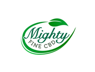Mighty Fine CBD logo design by adm3
