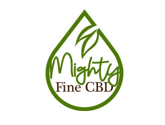 Mighty Fine CBD logo design by Suvendu