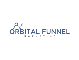 Orbital Funnel Marketing logo design by Diancox