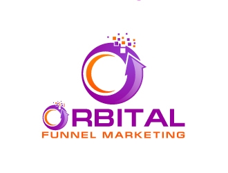 Orbital Funnel Marketing logo design by uttam