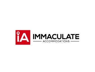 Immaculate Accommodations  logo design by my!dea