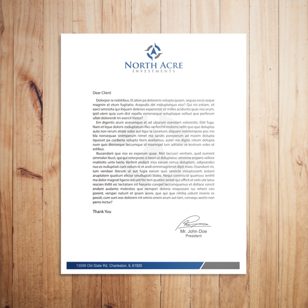 North Acre Investments logo design by Kindo