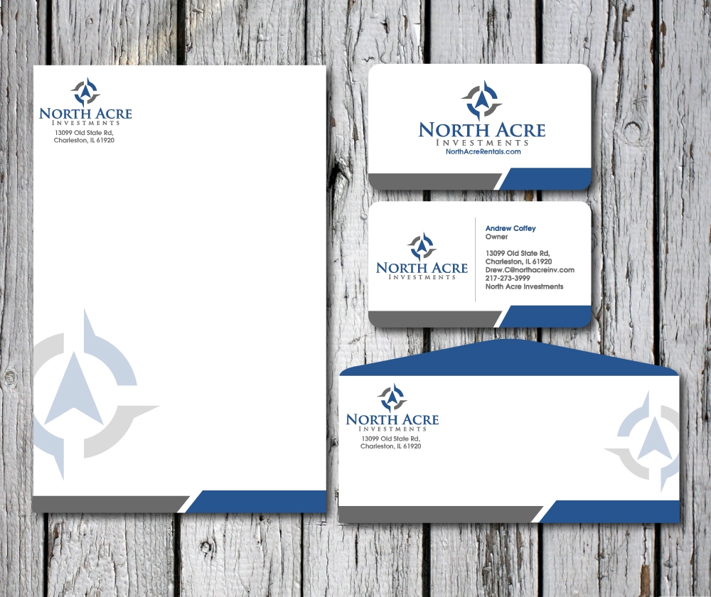 North Acre Investments logo design by ElonStark