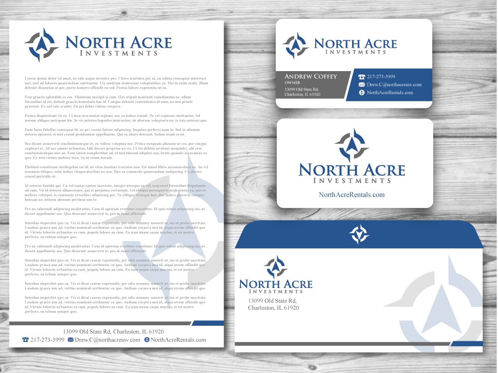 North Acre Investments logo design by jaize
