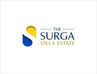 The Surga villa estate logo design by catalin