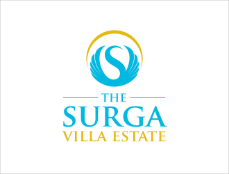 The Surga villa estate logo design by catalin