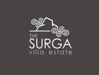 The Surga villa estate logo design by YONK