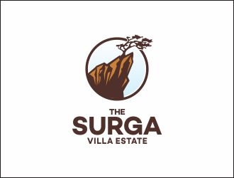 The Surga villa estate logo design by chetanpatel