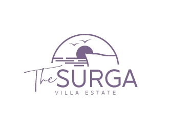 The Surga villa estate logo design by REDCROW