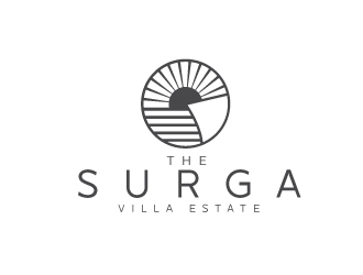The Surga villa estate logo design by REDCROW