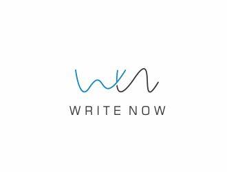Write Now logo design by Louseven