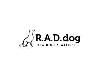 R.A.D. dog logo design by usef44