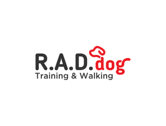 R.A.D. dog logo design by mikael