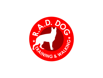 R.A.D. dog logo design by gcreatives