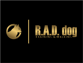 R.A.D. dog logo design by amazing