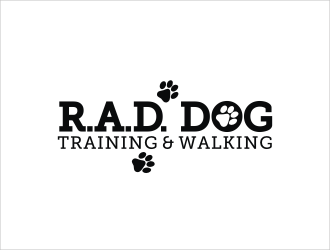 R.A.D. dog logo design by catalin