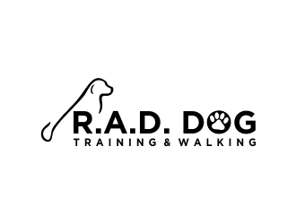 R.A.D. dog logo design by done