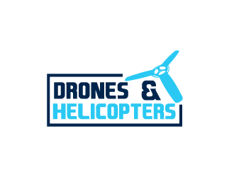 Drones and Helicopters logo design by logy_d