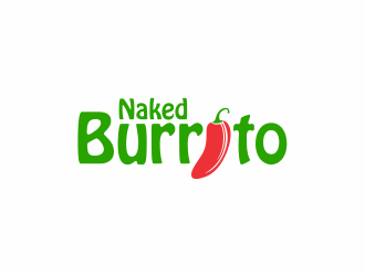 Naked Burrito logo design by mutafailan