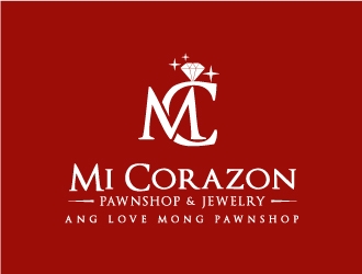 Mi Corazon Pawnshop & Jewelry logo design by fillintheblack