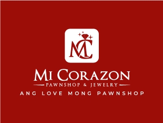Mi Corazon Pawnshop & Jewelry logo design by fillintheblack
