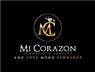 Mi Corazon Pawnshop & Jewelry logo design by fillintheblack
