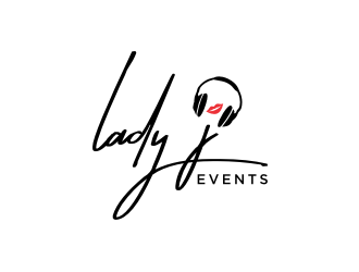 Lady J Events logo design by nurul_rizkon