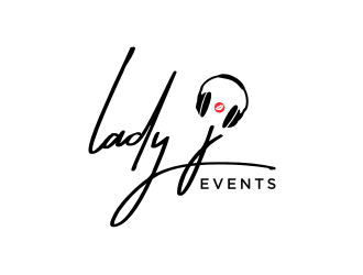 Lady J Events logo design by nurul_rizkon