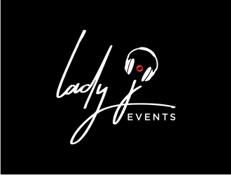 Lady J Events logo design by nurul_rizkon