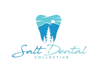 Salt Dental Collective  logo design by REDCROW