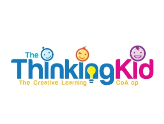 The Thinking Kid - The Creative Learning Co-op logo design by REDCROW