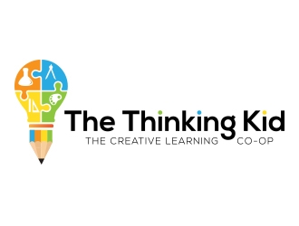 The Thinking Kid - The Creative Learning Co-op logo design by avatar