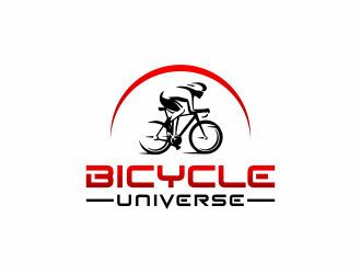 Bicycle Universe logo design by ubai popi