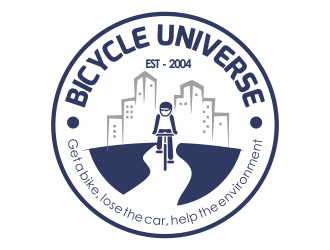 Bicycle Universe logo design by YONK