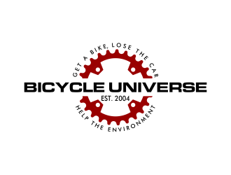 Bicycle Universe logo design by rezadesign