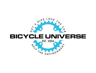 Bicycle Universe logo design by rezadesign