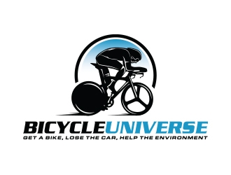 Bicycle Universe logo design by Eliben