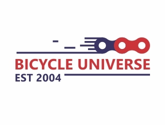Bicycle Universe logo design by designerboat