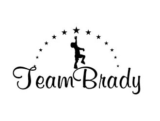 TeamBrady logo design by shere