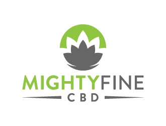 Mighty Fine CBD logo design by akilis13