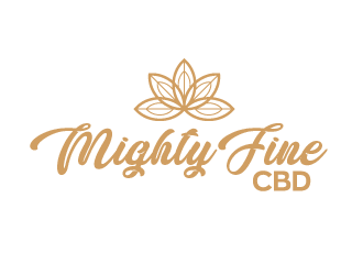 Mighty Fine CBD logo design by PRN123