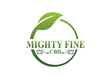 Mighty Fine CBD logo design by Roma