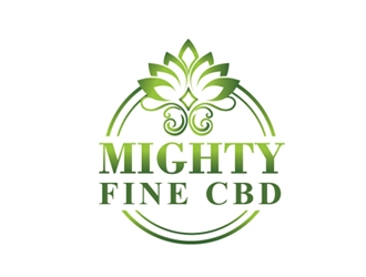 Mighty Fine CBD logo design by Roma