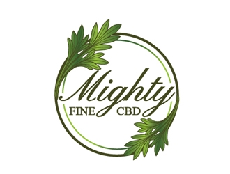 Mighty Fine CBD logo design by Roma