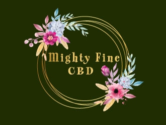 Mighty Fine CBD logo design by AYATA