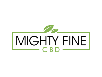 Mighty Fine CBD logo design by cintoko