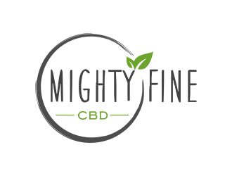 Mighty Fine CBD logo design by mashoodpp